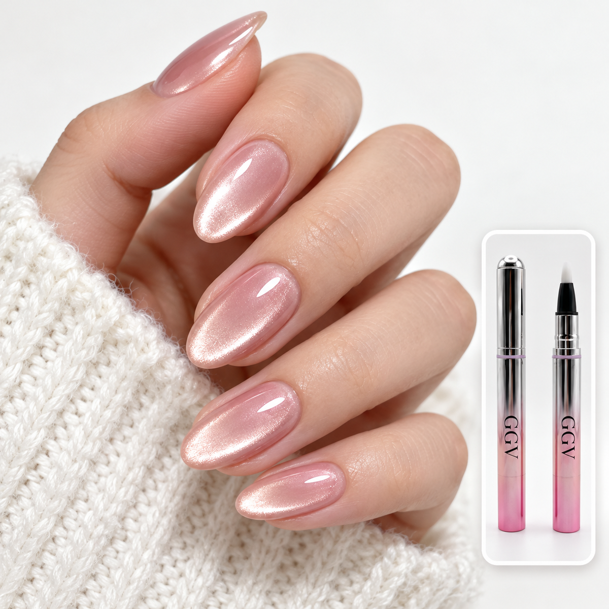 Salon Cat-Eye Nails in One Pen