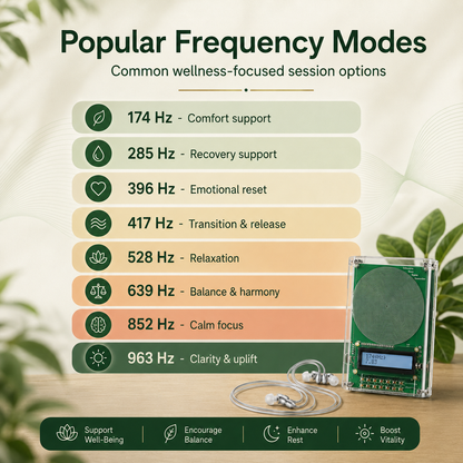 Advanced Bio-Frequency Wellness Device