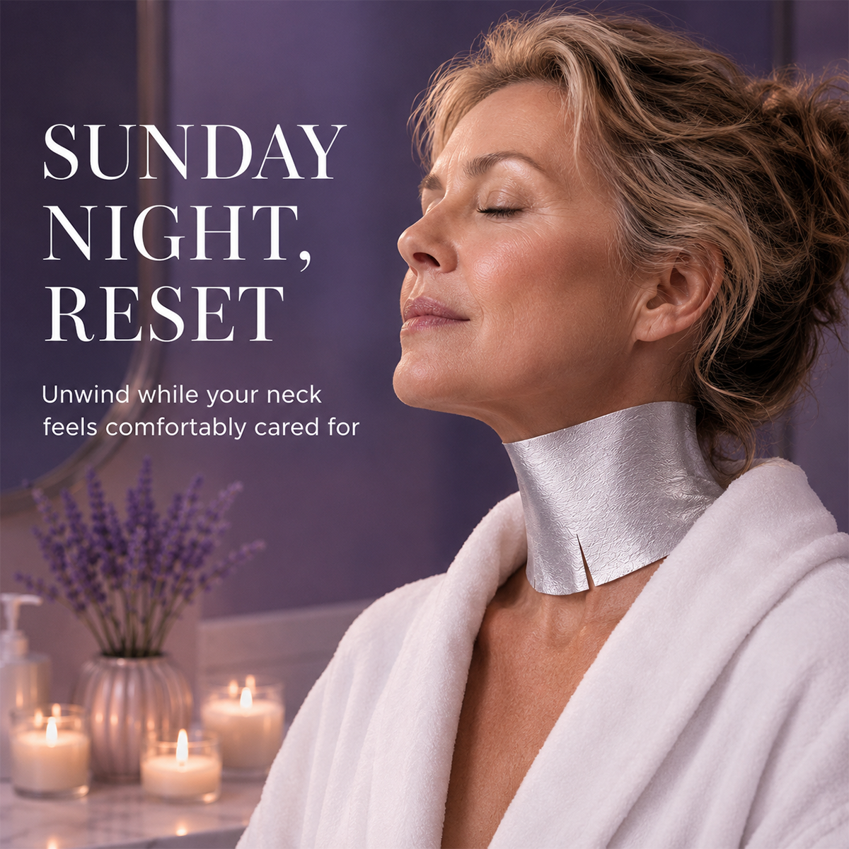 Firming Neck Mask, Fine‑Line Care for Neck Skin