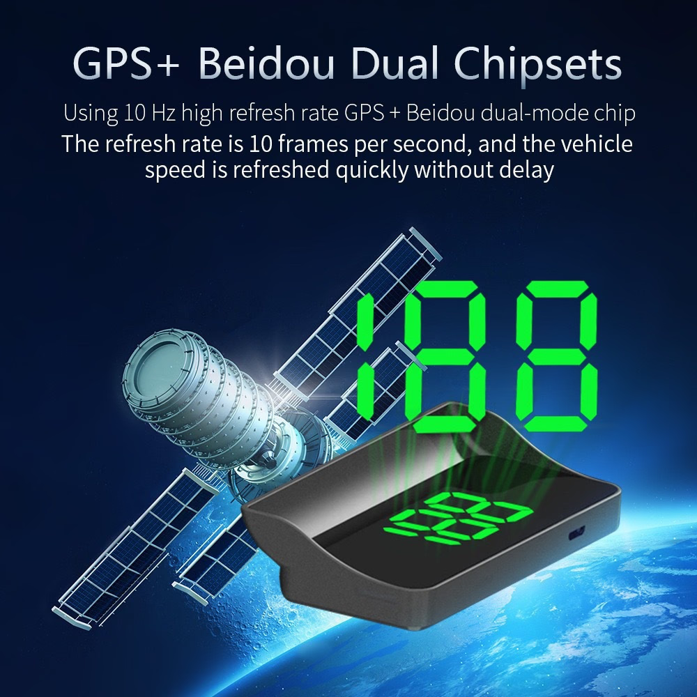 🚗Head-Up Display GPS Digital Speedometer