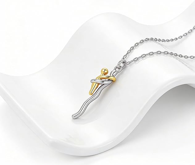 Mom Necklace – Mother & Child Pendant
