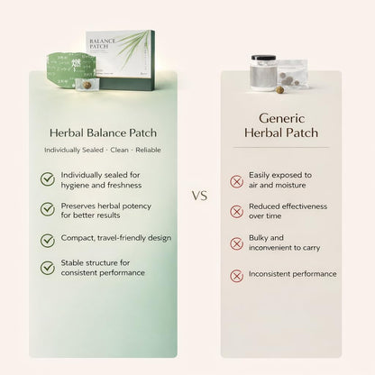 Japanese Herbal patch Pad Balance Patch