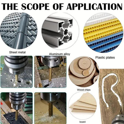 ✨6 Counts Metalworking Ldeal For Drilling