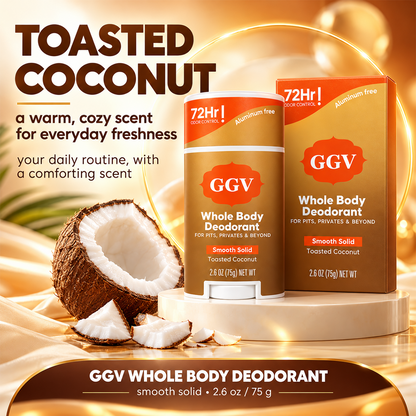 ✨Aluminum-Free Solid Deodorant Stick, Gentle Odor Care for Body Freshness