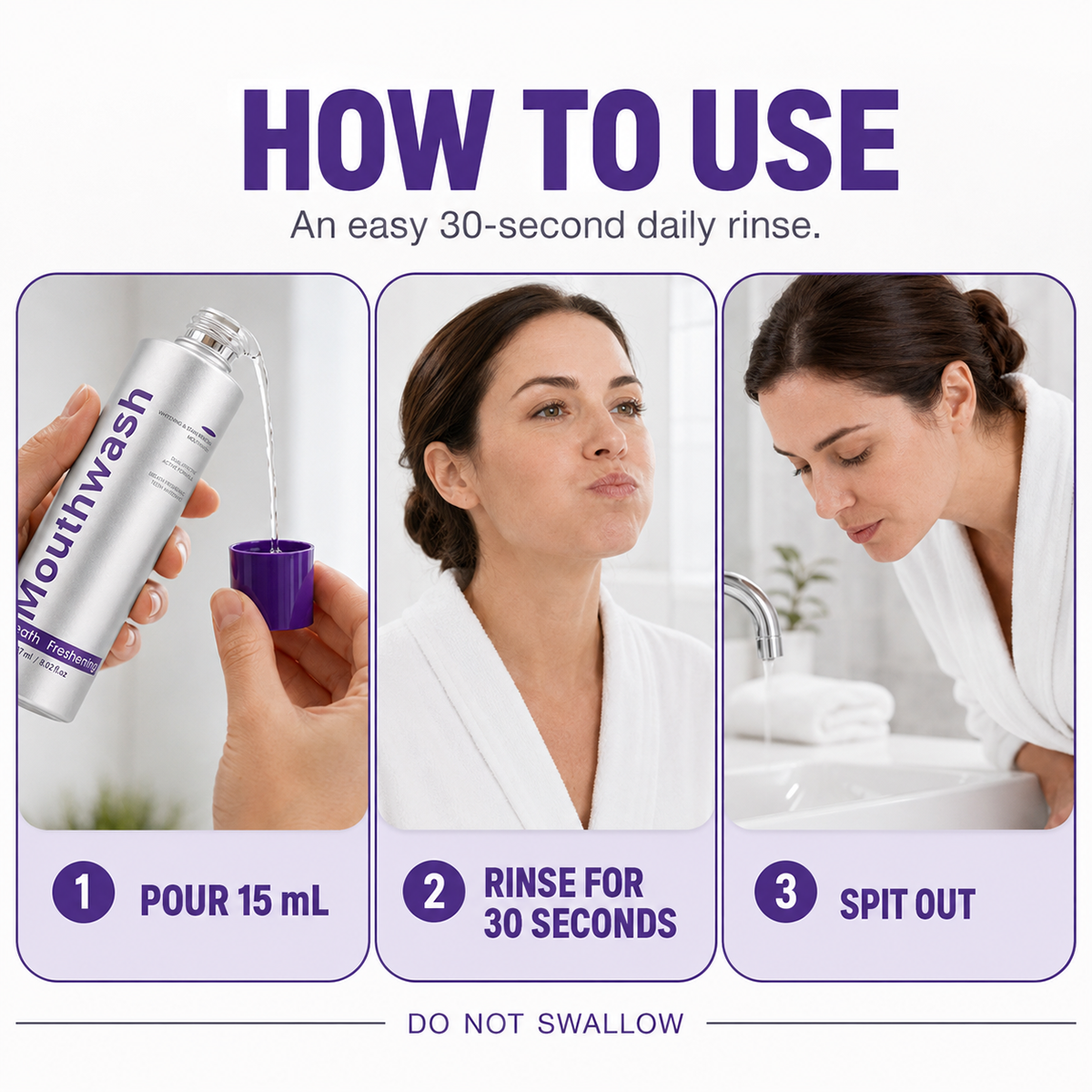 Stain Whitening Mouthwash