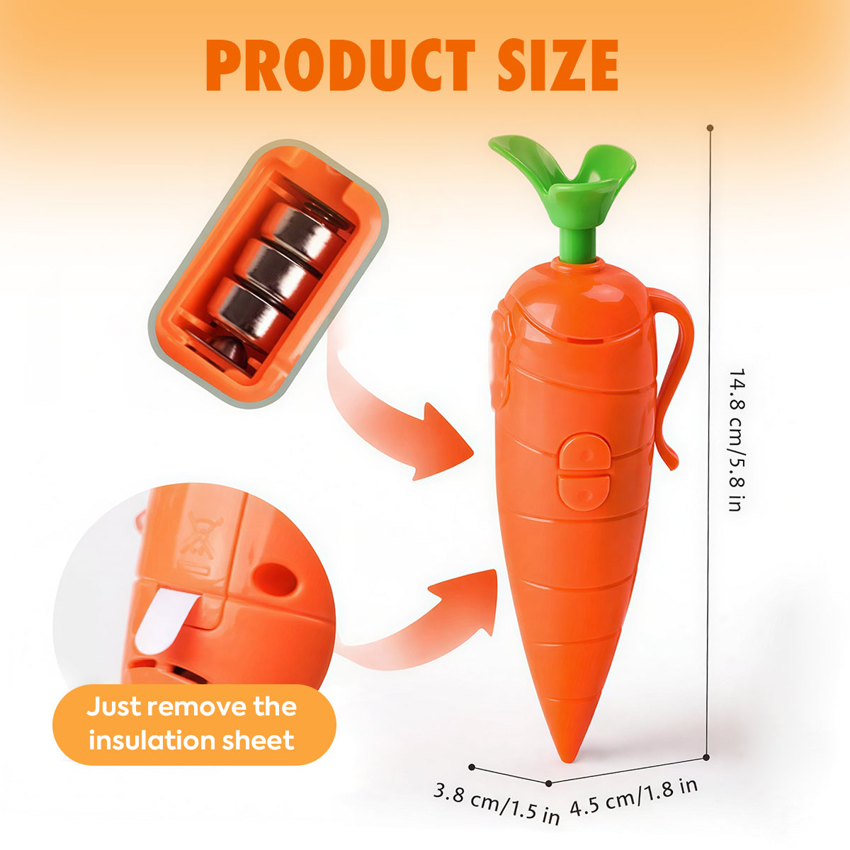 🥕🥕 Carrot That Talks: 60-Second Voice-Recording Magic Pen