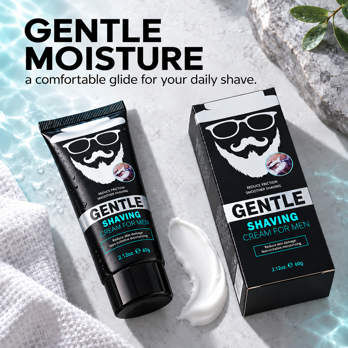 Men’s Smooth Glide Shaving Cream
