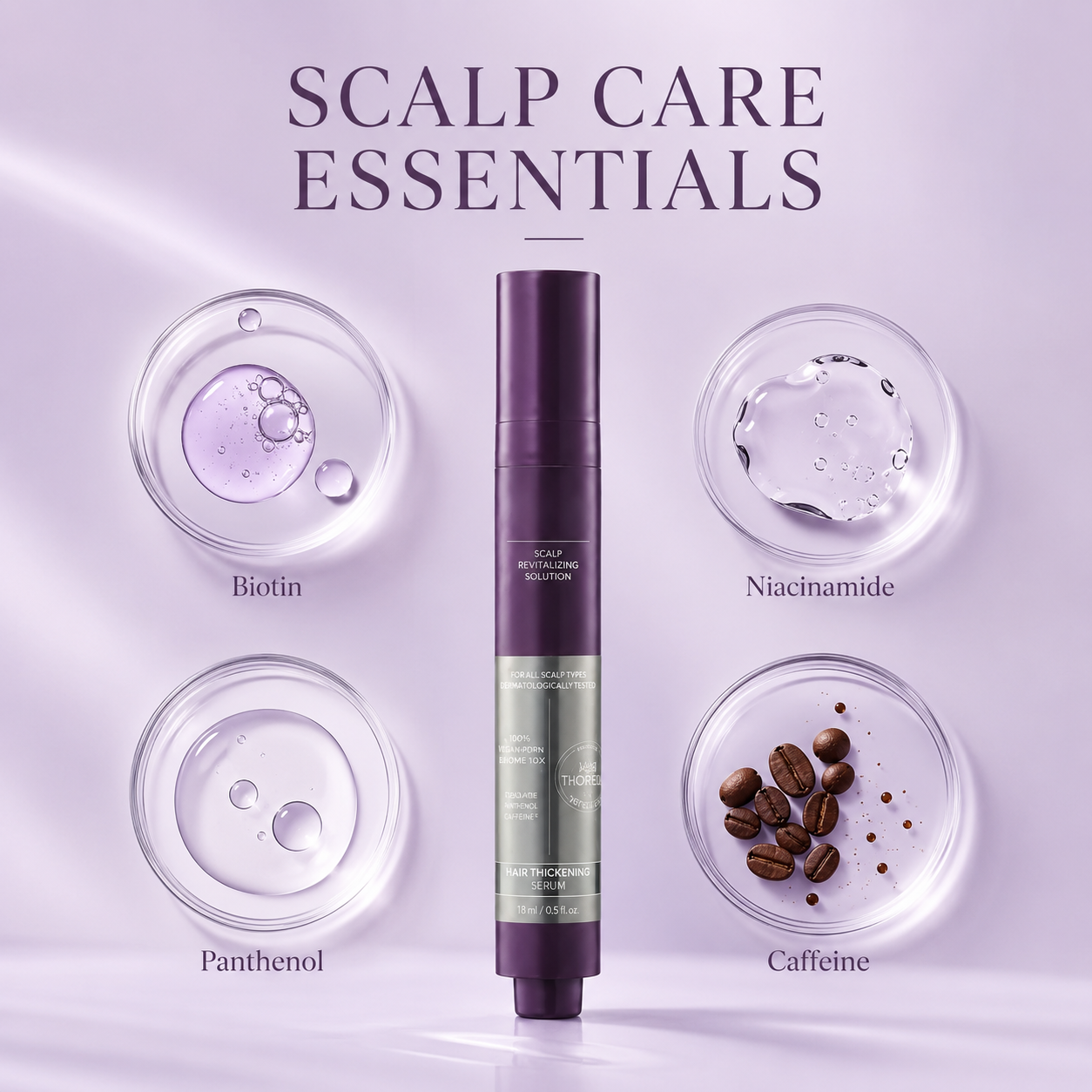 Scalp Revitalizing Solution Hair Thickening Roll On Serum
