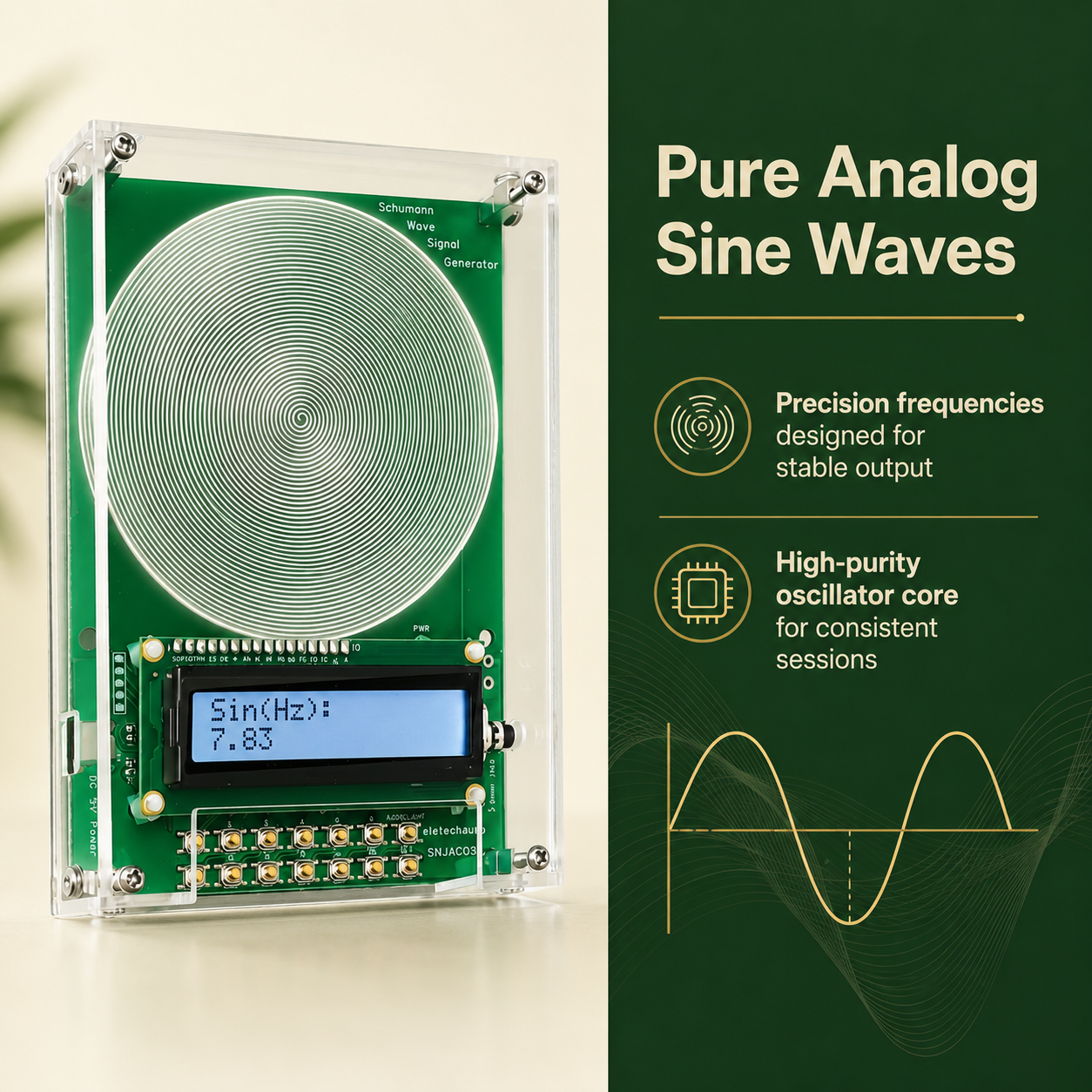 Advanced Bio-Frequency Wellness Device