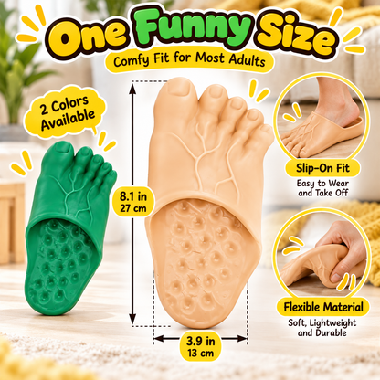 👻 Halloween Monster Big Toe Slide Sandals, Unisex Slip-On Slippers
