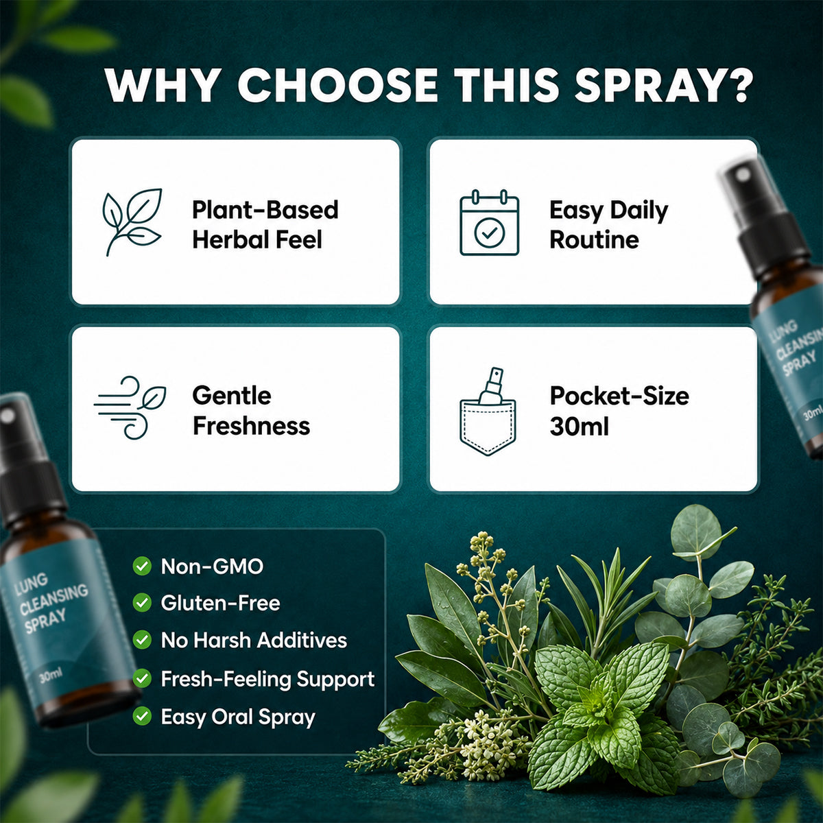 Lung Cleansing Spray