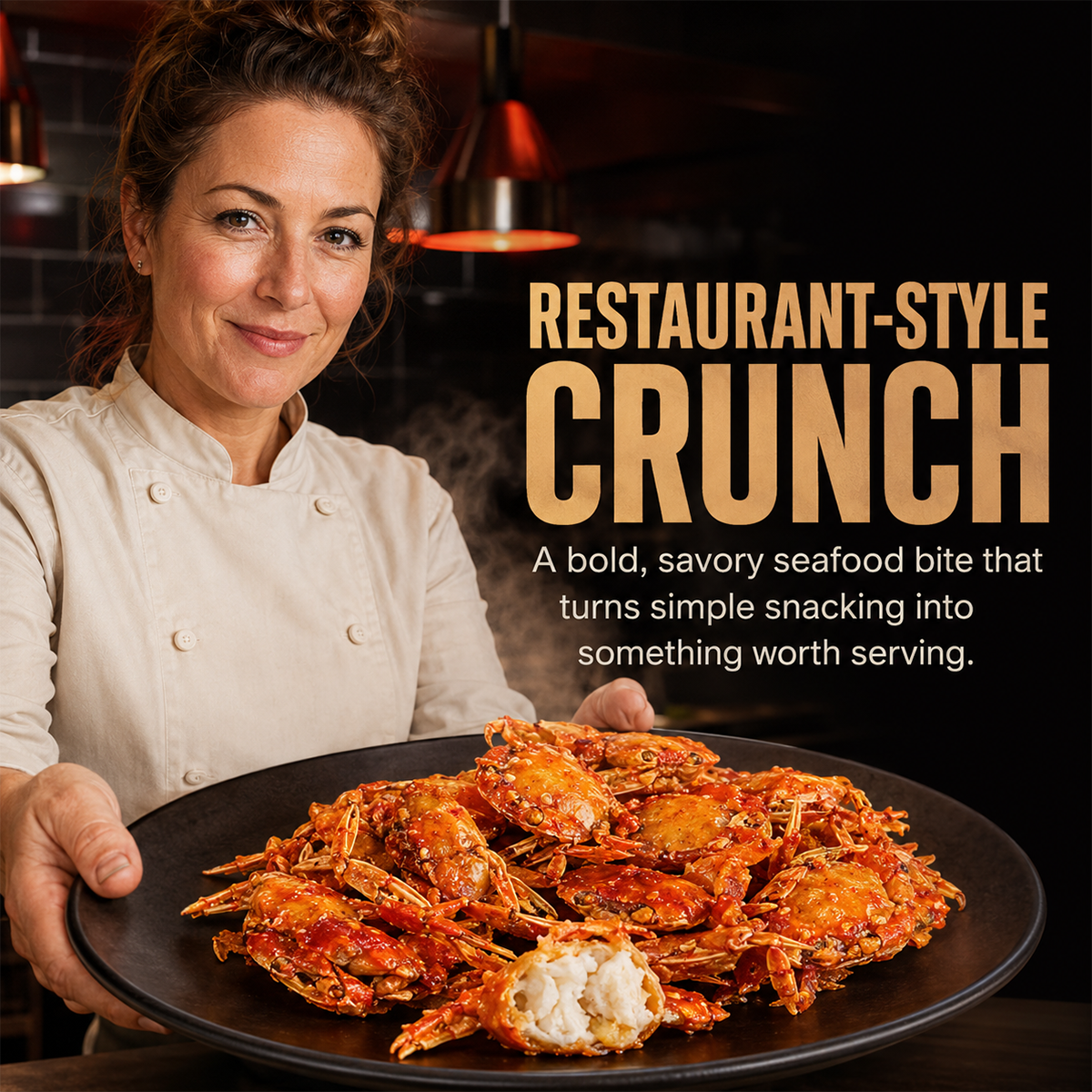 Alaskan Snow Crab Ready-to-EatCrispy Crab
