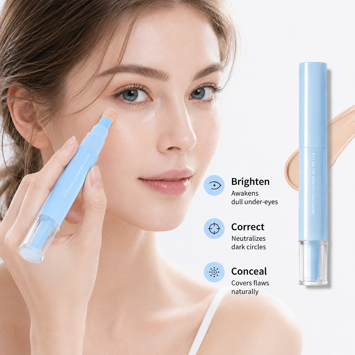 Concealer Effects Dual-Effect Concealer & Powder Foundation – Ggvbeauty