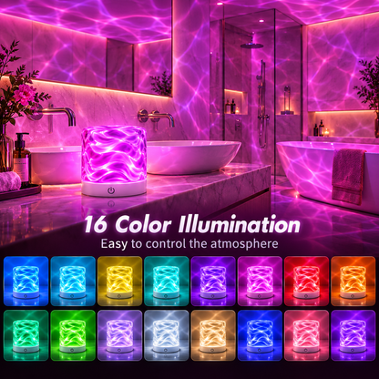 16 Color Changeable Ocean Wave Projector Light