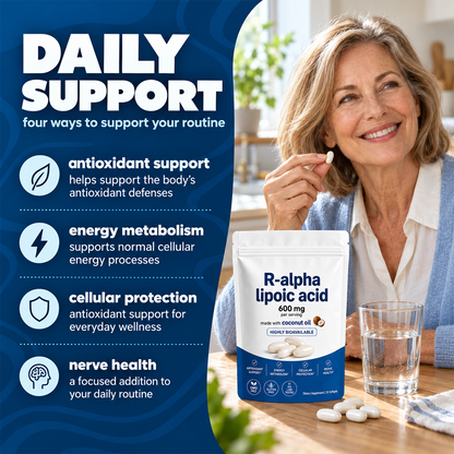 Max Potency R-Alpha Lipoic Acid — Blood Sugar Support