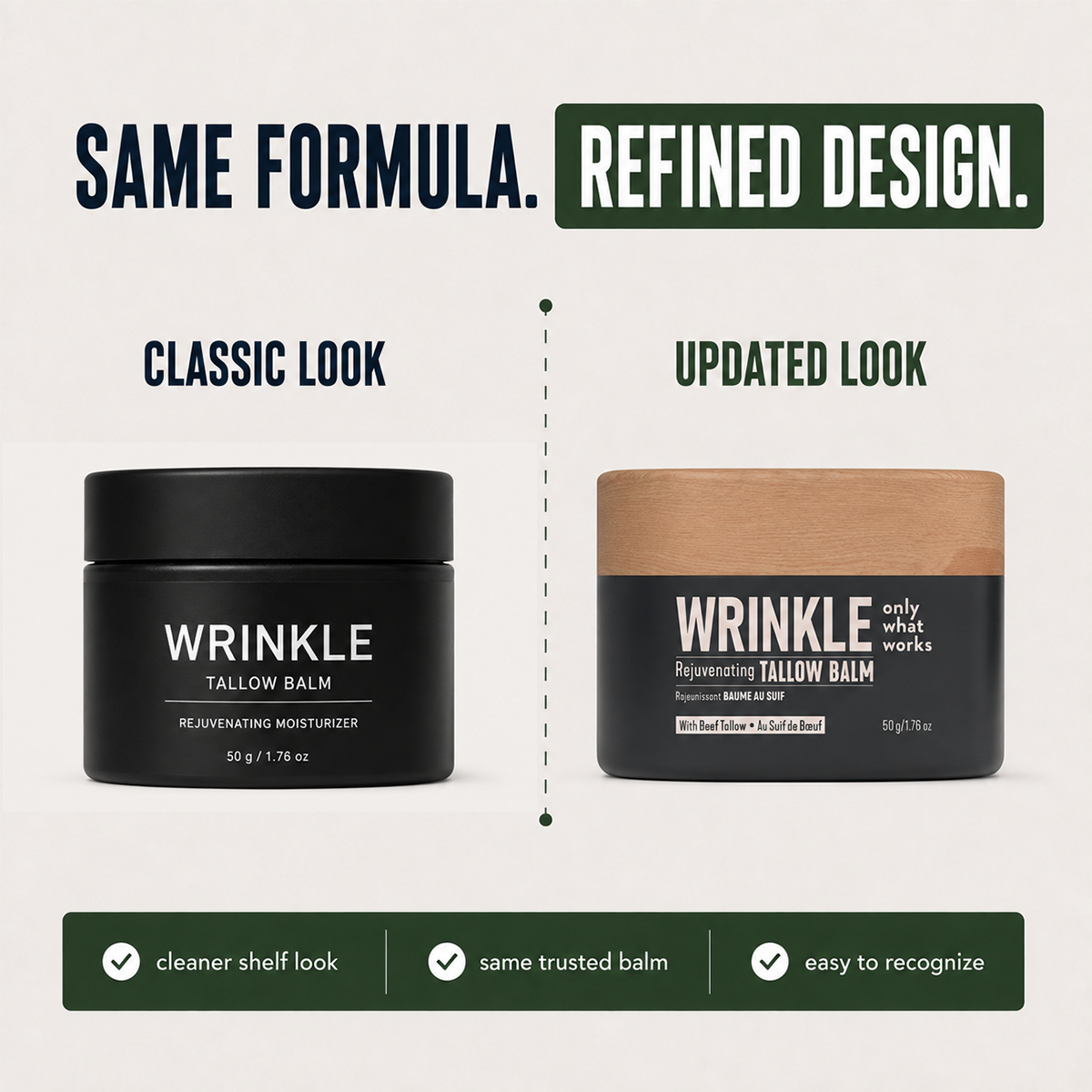 Wrinkle Defense Tallow Balm