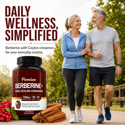 Berberine HCl Capsules with Ceylon Cinnamon