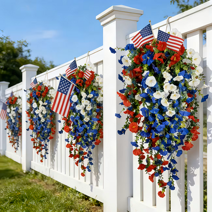 4th of July Decoration Tricolor Patriotic Artificial Flower