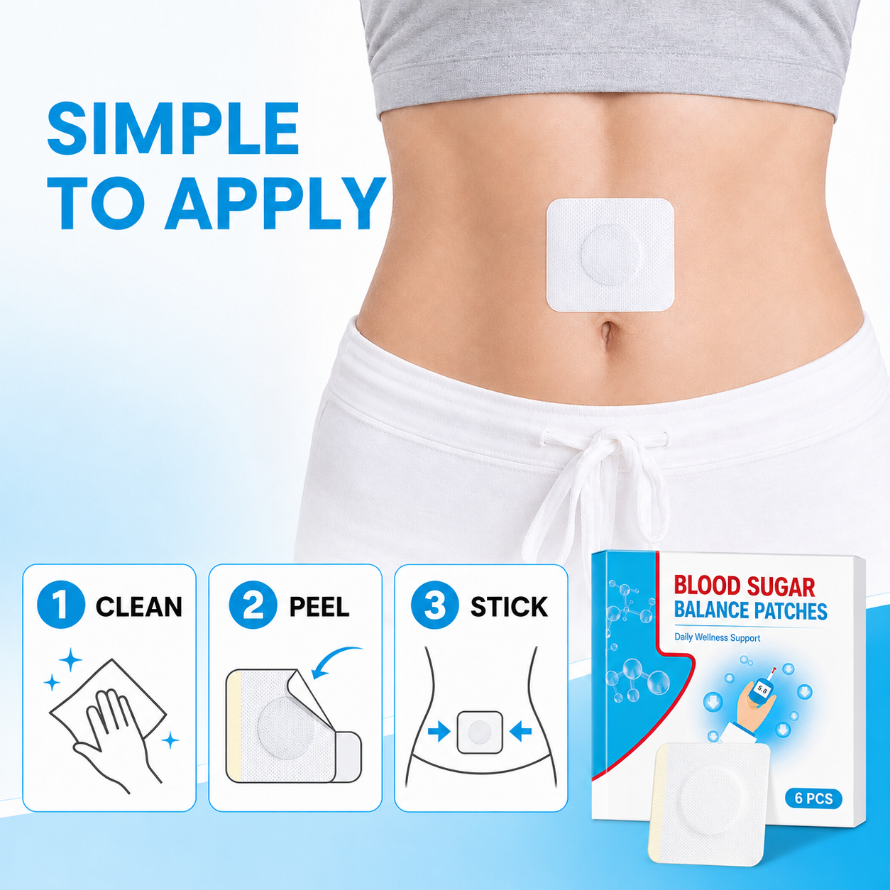 Blood Sugar Balance Patches(6 Pcs)