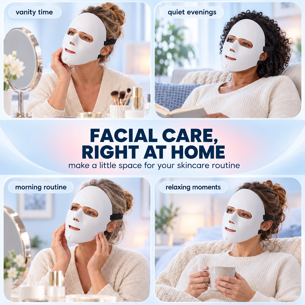 LED Red Light Face Mask – Your At-Home Glow Ritual