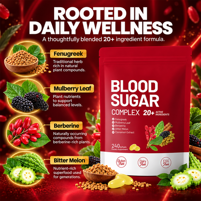 Blood Sugar Complex – Daily Glucose Support