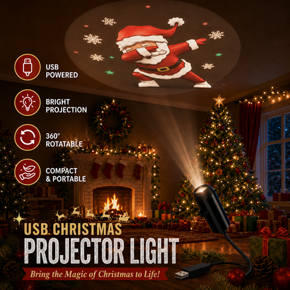 Christmas Light Projector – Instant Holiday Magic For Your Home & Yard