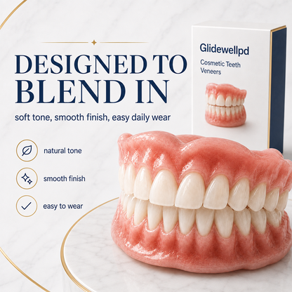 Comfort Full‑Cover Dentures for Senior Women