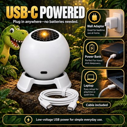 360° Dinosaur Star Projector – Turn Bedtime Into an Adventure