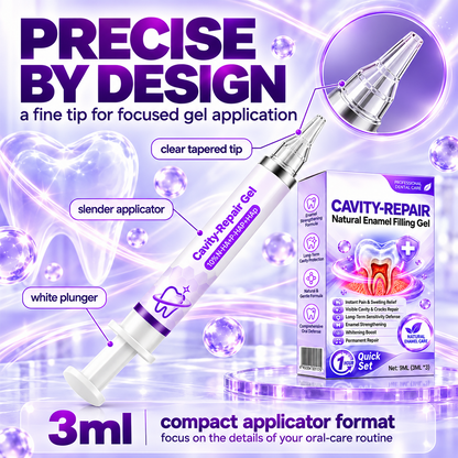 Naturally Repair Damaged Enamel and Whiten Teeth