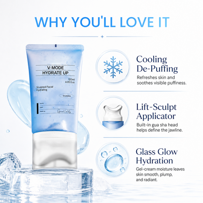 PDRN Peptide Glow Face Cream with Gua Sha