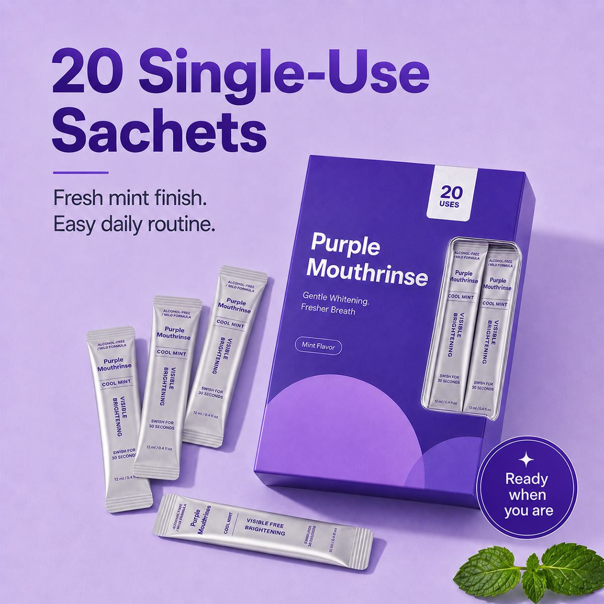 Purple Mouthwash