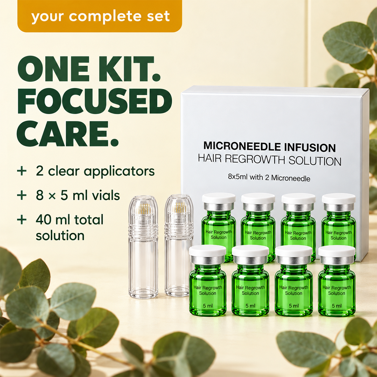 Microneedle Scalp Ampoule Serum, Hair Nourishing Care