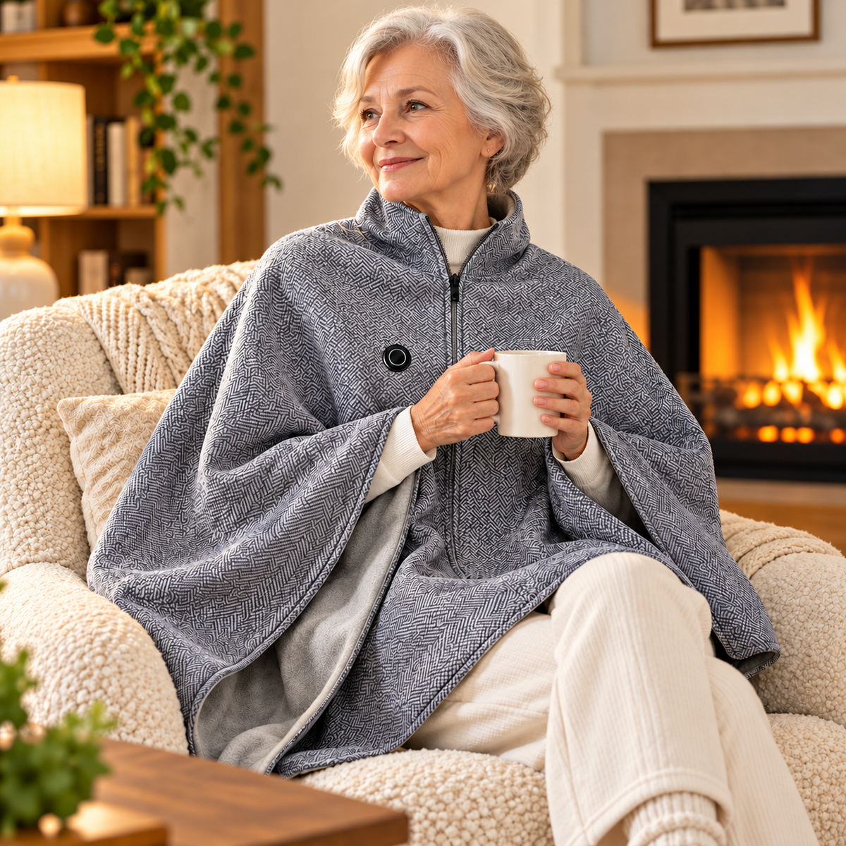 ❄️Heated Wearable Blanket – Stay Warm at Your Desk Without Bulky Layers 🔥