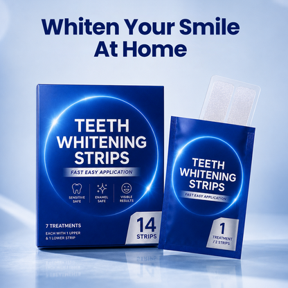 14 Count Premium Teeth Whitening Strips for Stain Removal