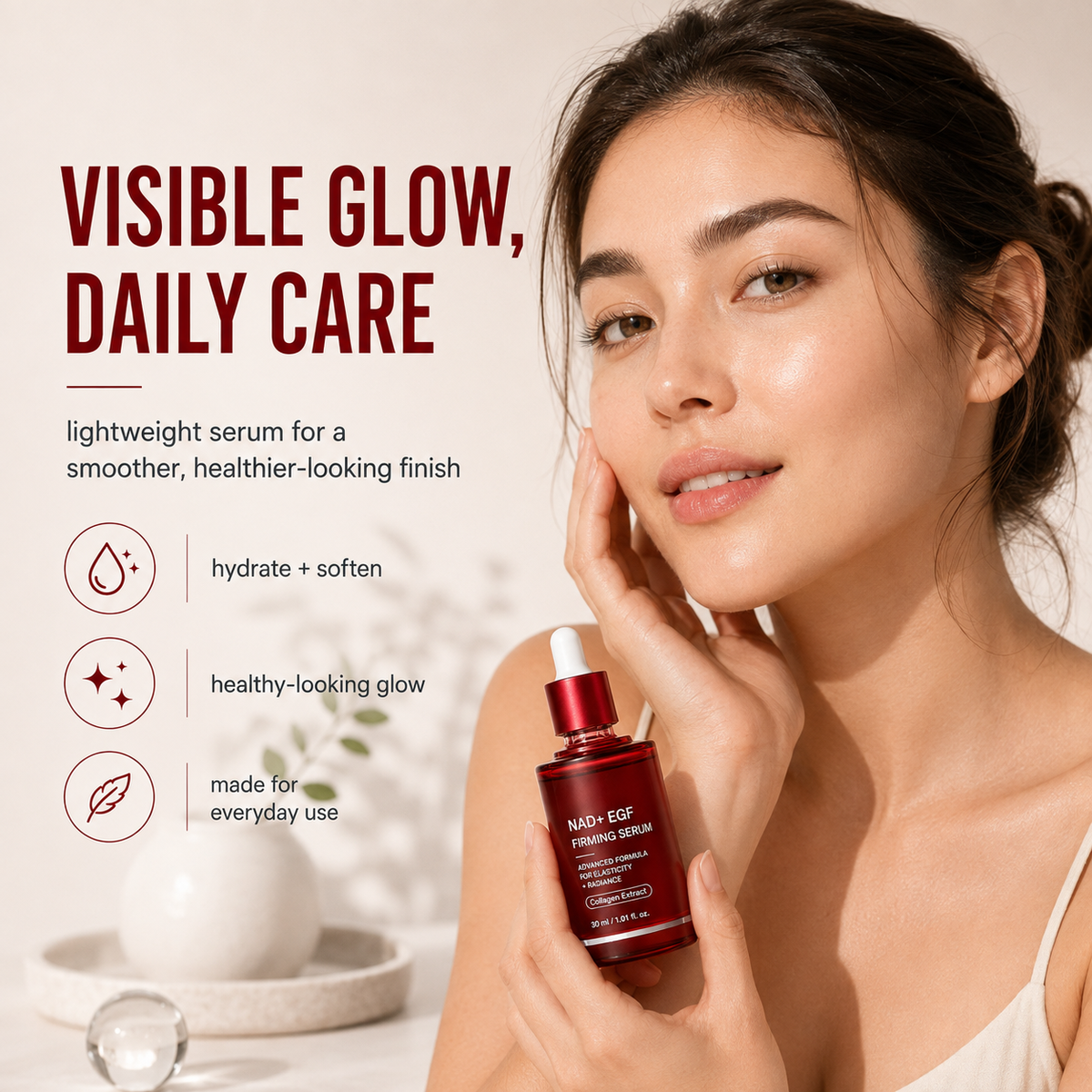 Korean NAD+ EGF Firming Serum