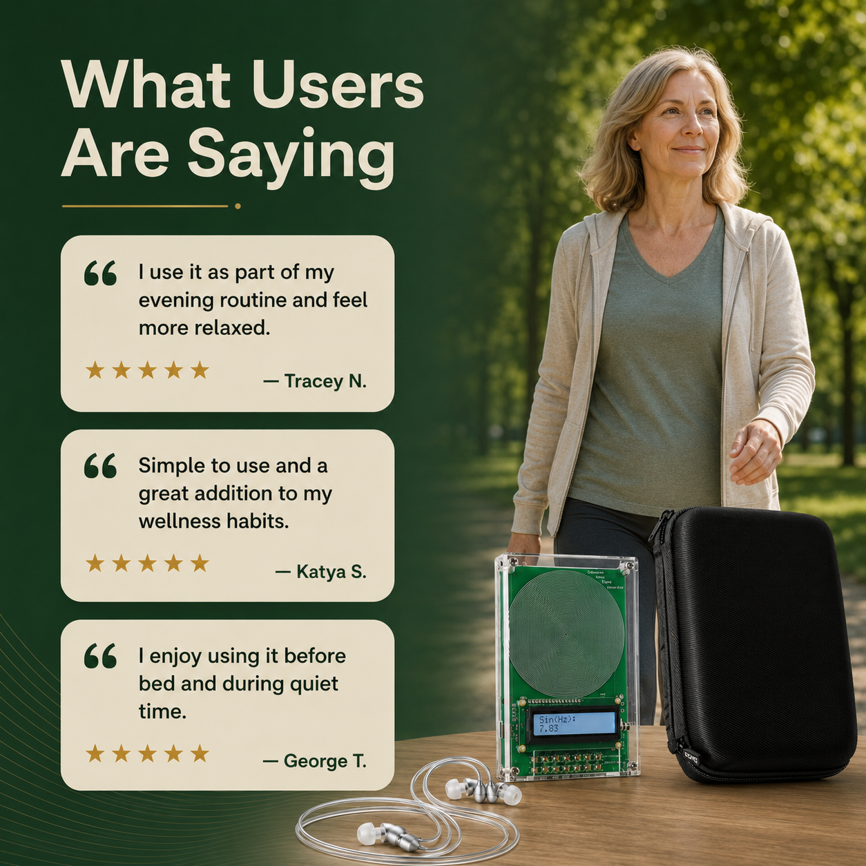 Advanced Bio-Frequency Wellness Device