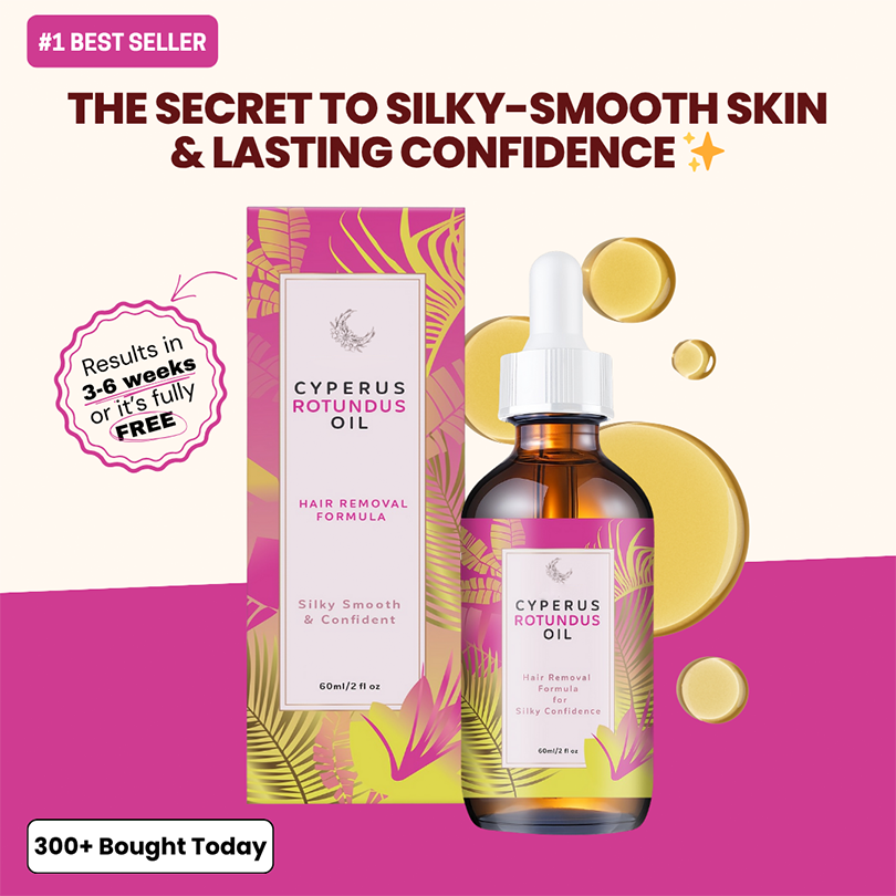 Cyperus Rotundus Oil for Hair Reduction