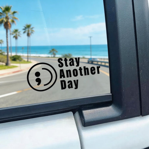 Share Pack SAD Mental Health Awareness Car Decal, 5 Pcs