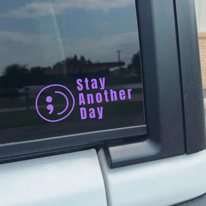 Share Pack SAD Mental Health Awareness Car Decal, 5 Pcs