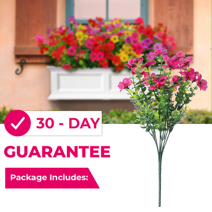 🔥Last Day 50% OFF🔥Realistic UV-Resistant Outdoor Flowers – Zero Maintenance