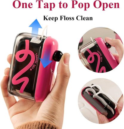 Automatic Floss Pick Dispenser – Refillable Organizer