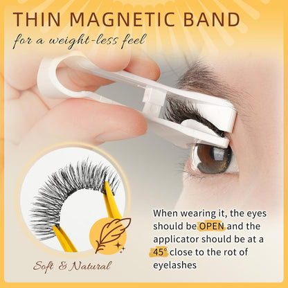 🤩Reusable Premium Self-Adhesive Eyelashes | Easy, Quick, Safe! 💖