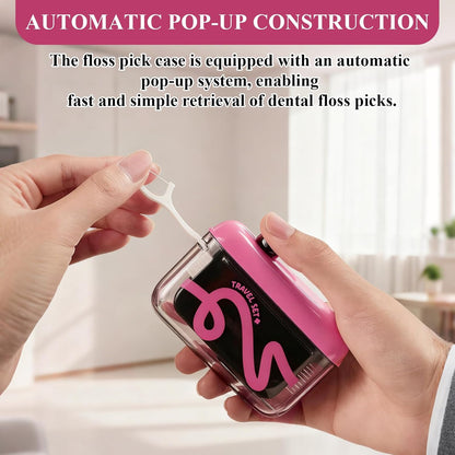Automatic Floss Pick Dispenser – Refillable Organizer