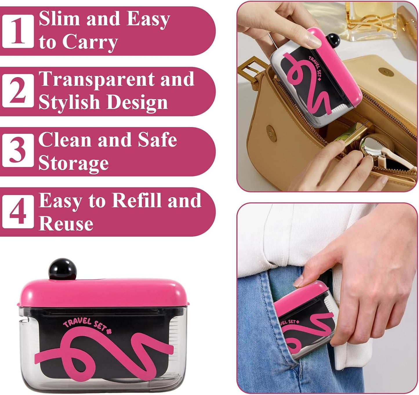 Automatic Floss Pick Dispenser – Refillable Organizer