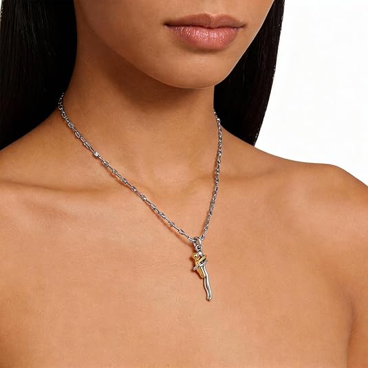 Mom Necklace – Mother & Child Pendant