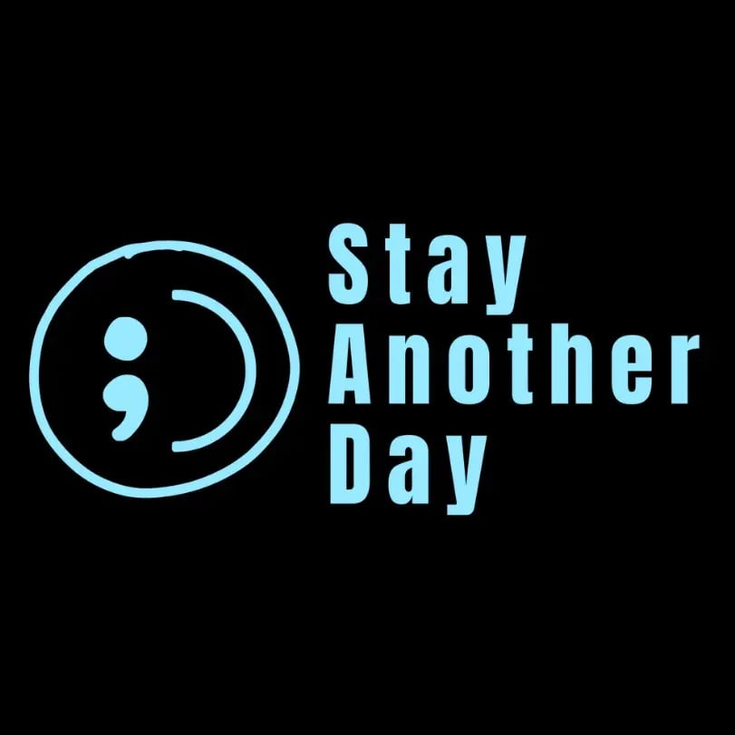 Share Pack SAD Mental Health Awareness Car Decal, 5 Pcs