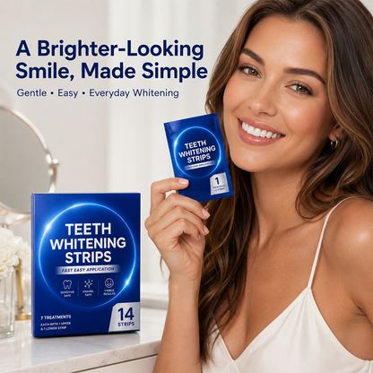 14 Count Premium Teeth Whitening Strips for Stain Removal