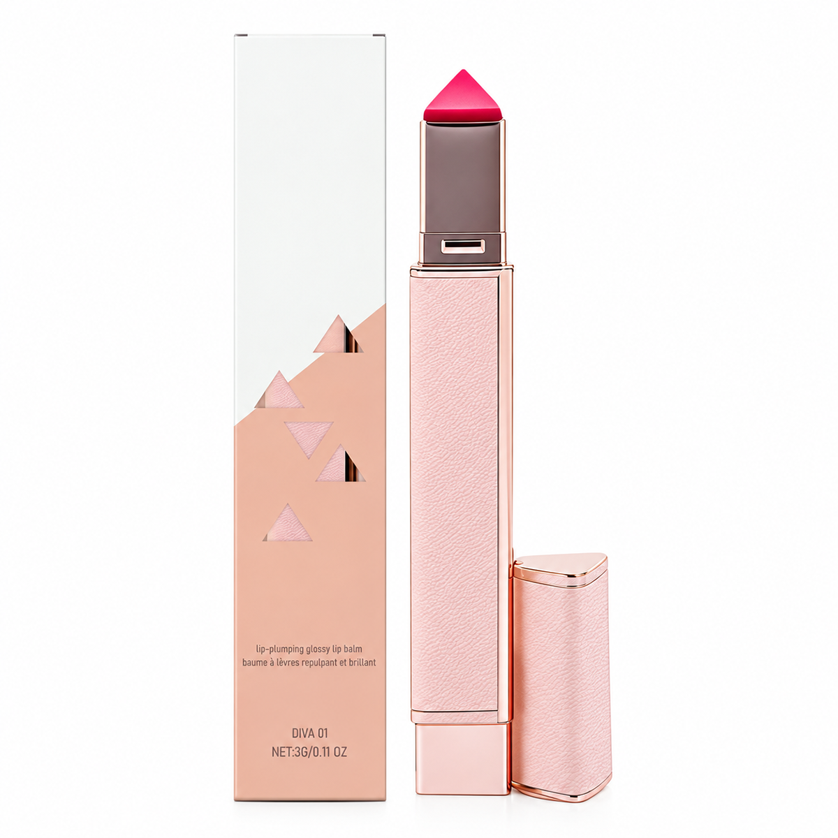 Hydrating Lip Plumping Glossy Lip Balm
