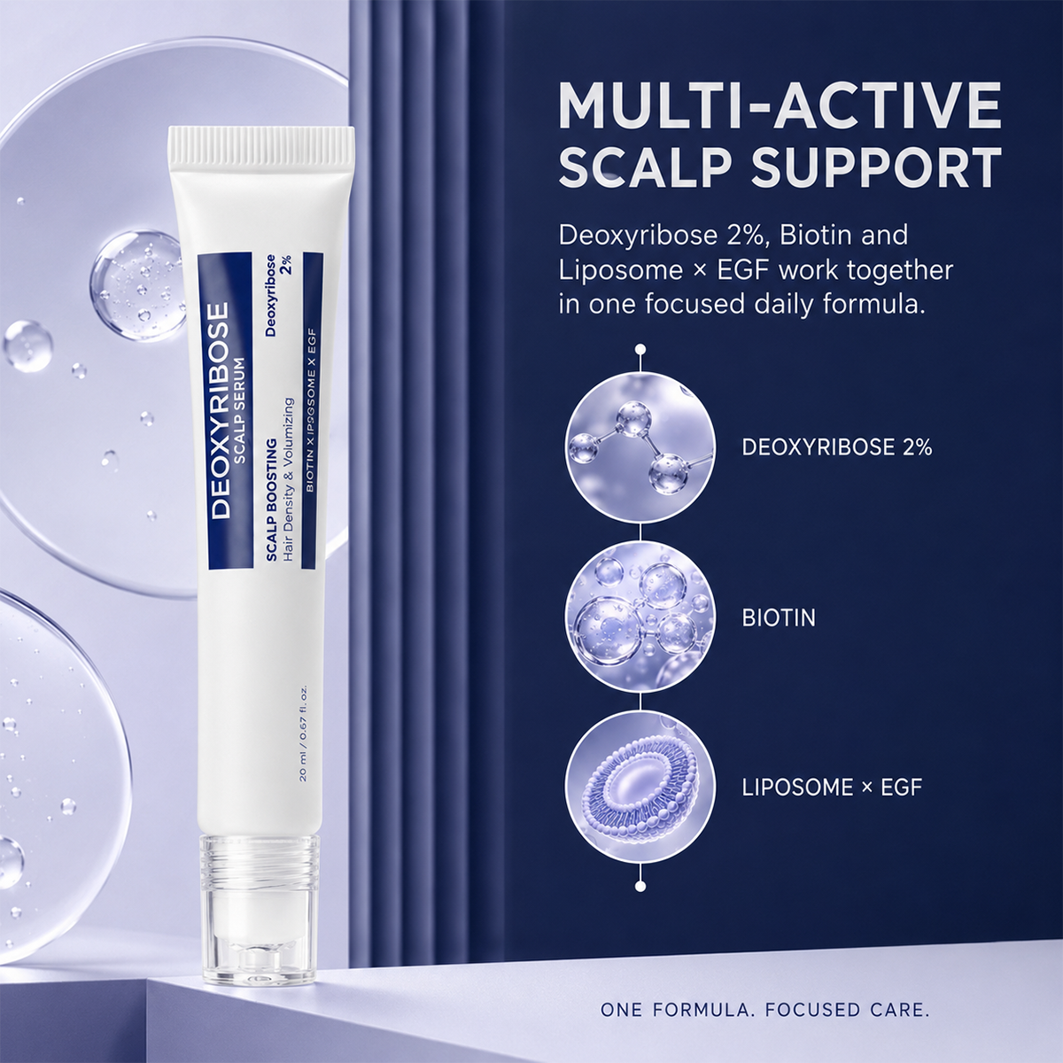 Deoxyribose Scalp Serum