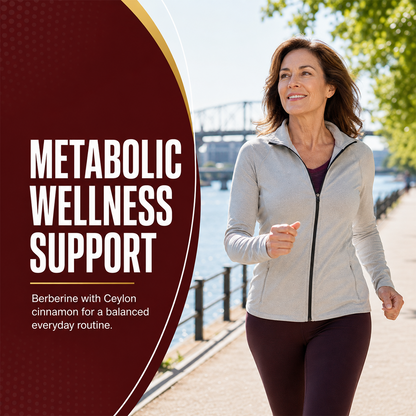 Berberine HCl Capsules with Ceylon Cinnamon